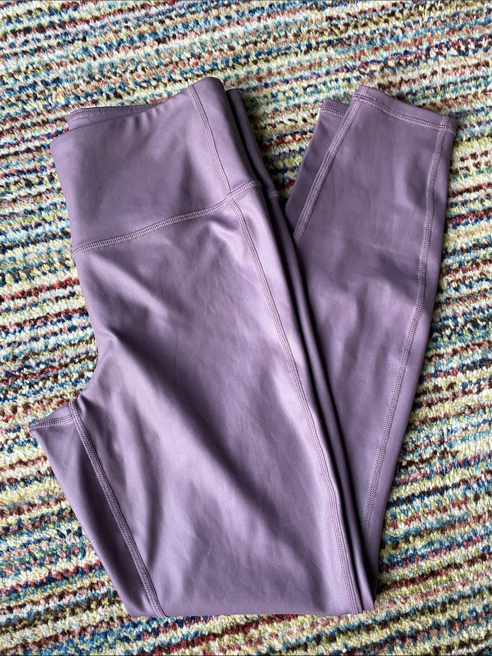 Athleta Lavender High-Rise Performance Leggings